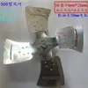 Rejilla de Ventilador para Motor de Cámara Fría Ys7124 Ventilador de Motor Enfriador de Aire para Cámara Fría Ys7134 550W 380V