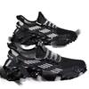 Zapatillas deportivas nuevas para hombre con superficie de malla tejida, transpirables, ligeras, informales, para correr, con suela blanda, para viajes.