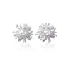 Pendientes de Perla con Fuegos Artificiales Deslumbrantes Tachonados de Diamantes Súper Brillantes, Pendientes Retro Exquisitos y Elegantes de Alta Gama, Accesorios para Orejas de Lujo Ligero Europeos y Americanos de Moda