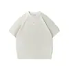 Camiseta de Punto Gopudo para Hombre Verano Transpirable Color Sólido Estilo Old Money Cuello Henley Retro Manga Corta Top Zm2609