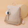 Otoño e Invierno nuevo PU mochila de gran capacidad casual para mujer bolsa al por mayor de fábrica exportación de comercio exterior transfronterizo suministro de Taobao
