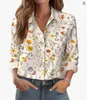 Cardigan de punto para mujer con estampado digital 3D de moda, manga larga, transfronterizo, de Aliexpress, europeo y americano
