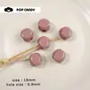 Accesorios para Joyería DIY de Acrílico con Agujero Grande Accesorios de Resina para Ropa Agujero Recto Material para Ensartar Cuentas Sueltas Tejidas
