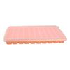 Nova caixa de gelo de silicone para cubos de gelo em tiras, 10 moldes para biscoitos de dedo em cubos de gelo de silicone