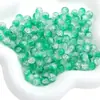 Cuentas de Grieta de Hielo, Cuentas de Vidrio de Flor Rota, Cuentas Sueltas de Vidrio, Pulseras de Amistad Hechas a Mano para DIY, Cuentas Redondas, Accesorios de Cuentas Sueltas