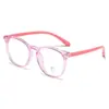 Nuevas Gafas de Moda Trendy con Montura Grande Anti Luz Azul, Gafas Coloridas y Lindas para Niños, Se Pueden Personalizar para Miopía