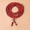 Atacado Sandália de Sangue Sândalo Africano Folha Pequena Sândalo Vermelho Contas Budistas, Vários Estilos e Especificações, Pulseiras Estilo Étnico, Contas de Rosário