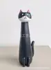 Artículo Popular en Sitios Web Independientes: Florero Hecho a Mano con Forma de Gato Original