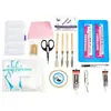 Herramientas para dispensar pegamento, Kit de materiales DIY de pegamento en crema, Caja de almacenamiento, Raspador, Guantes, Tapete, Boquillas para decorar, Bolsa, Cinta de enmascarar, Hecho a mano