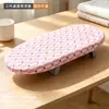 Mini tendedero plegable para planchar mangas para uso doméstico, tabla de planchar de escritorio, accesorios para tabla de planchar, panel pequeño para planchar mangas, anti-quemaduras