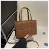 Bolsa de Mão Grande Capacidade Texturizada para Axila Feminina Nova Moda Primavera e Verão 2024 Bolsa Tote Portátil Transversal Cyber Celebrante