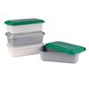 Lonchera Rectangular Desechable plateada con Tapa Estilo Japonés para Llevar Caja Conservadora a la Antigua Embalaje Conservador Lonchera Desechable