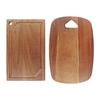 Bandeja para Pasteles de Madera de Acacia, Plato Rectangular para Frutas, Plato Redondo, Bandeja de Té de Madera, Tabla de Cortar para Restaurante, Postre Estilo Chino Nuevo