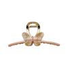 Pinza Metálica Retro Estilo Corte Mariposa Estilo Frío Cabello Grande Pinza de Tiburón Horquilla para Cabello Accesorios para el Cabello Venta al por Mayor