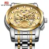 Reloj de pulsera de acero AliExpress transfronterizo, reloj impermeable para hombre, reloj con calendario, reloj de cuarzo simple para negocios, fábrica mayorista
