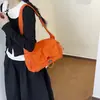 Bolso de hombro para ir al trabajo para mujer, bolso cruzado escolar, bolso con solapa de nailon, ligero, versátil para el uso diario, bolso mensajero casual, bolso para mujer