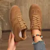 Verão 2026 Novo Comércio Exterior Tamanho Grande Feminino Casual Confortável Bico Redondo Plano Moda Slip-on Sapatos Tamanho Único