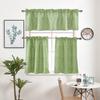[Meimi] Fabricante Cortinas Estrela Prateada Quente Cortinas Curtas Cortinas Pequenas Cortinas de Varão Cortinas Prontas Blackout