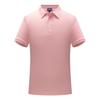Camisa polo antibacteriana Solona de 260 g y 5a con logotipo personalizado, ropa de trabajo empresarial, camisa publicitaria de manga corta con solapa
