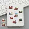 500 Pegatinas/Rollo Tren-Temática Dibujos Animados Creativo Bricolaje Funda de Teléfono Equipaje Maleta Diario Material Decoración Cuaderno