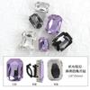 Europa y Estados Unidos zapatos nuevos joyería de cristal tridimensional hebilla para cordones de zapatos flor para zapatos accesorios de hebilla de cristal para ropa decoraciones para zapatos