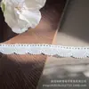 Em estoque Novo Lolita Bordado Solúvel Em Água Lace Leite Seda Único Lado Flor Onda Lace Lace Código De Barras