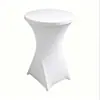 Fabricante directo especializado en fundas para mesas de cóctel para bodas, banquetes, hoteles y exposiciones, con opciones de logotipo personalizadas