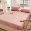 2025 nuevo gorro de cama de algodón categoría una pieza 100% algodón apto para la piel protector de colchón sábana colcha dormitorio estudiantil