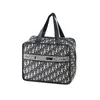 Bolsa de Maquiagem Xadrez Estilo Ins, Grande Capacidade, Bolsa Portátil para Armazenamento de Cosméticos, Necessaire, Portátil
