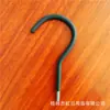 Ganchos para Colgar Ropa Recubiertos de Plástico, Ganchos para Colgar Ropa Bañados en Plástico, Ganchos de Hierro, Ganchos de Acero Inoxidable, Color Transparente, Ganchos Redondos Negros para Colgar Ropa