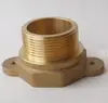 Conector Flangeado de Latão para Rosca Macho e Fêmea de Hangzhou Espessado com Orelhas Adaptador para Tubo de Água 4 6 1