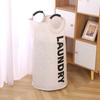 Bolsa de lavandería de tela Oxford cesta de almacenamiento para ropa sucia plegable cubo de almacenamiento para baño de gran capacidad cesta para ropa sucia al por mayor