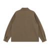 Ropa para Hombre North Boundary Marca de Moda Americana Otoño 2025 Nuevo Camisa de Retazos de Color Sólido Chaqueta Camisa Casual Holgada para Hombre