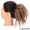 Comércio exterior europeu e americano Amazon flor botão bola cabeça anel de cabelo feminino invisível fofo natural bagunça preguiçosa falsa anel de cabelo moda