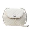 Bolso Pequeño de Cadena Lingge Estilo Coreano para Mujer 2024 Nuevo Estilo Occidental Nicho Mochila de Viaje Moda Mochila Pequeña de Viaje