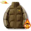 Amazon Comercio Exterior Otoño Engrosado Cálido Algodón Abrigo Moda Masculina Casual Tendencia Multicolor Opcional Cuello Alto Abrigo de Invierno