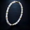 Pulsera para Mujer, Nicho de Alta Gama, Acero de Titanio Inoxidable que No se Desvanece, Pulsera para Mujer con Incrustaciones de Diamantes de Trébol de Cuatro Hojas, Joyería Europea y Americana de Acero Inoxidable al Por Mayor