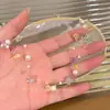 Colar de Pérolas Coloridas com Contas para Mulheres, Acessório de Corrente de Pescoço Camada Dopamina de Verão, Corrente de Clavícula de Alta Qualidade para Férias na Praia