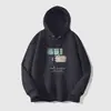 Nova Chegada de Outono Moletom de Marca Tendência Masculino 2026 Jaqueta Novo Estilo para Outono e Inverno, Engrossado com Estampa Vintage e Capuz