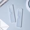 Estuche de almacenamiento para brochas de maquillaje, cepillos de dientes, a prueba de polvo y con tapa, para rubor, sombra de ojos y cejas, estuche de viaje.