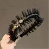 Faixa de Cabeça Plissada em Malha com Strass de Alta Qualidade, Acessório de Cabelo Moderno e Versátil, Novo Modelo 2026, Luxo Leve com Toque Premium
