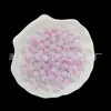 Cuentas Redondas de Agujero Recto Iridiscentes de Dos Colores con Chapado de Color, Accesorios para Joyería DIY Hechos a Mano, Populares en Transmisiones en Vivo, En Stock al por Mayor
