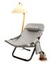 Sillón Reclinable Plegable Silla para Descanso para Almuerzo Ocio en Casa Silla Perezosa Dormitorio de Estudiantes Silla con Respaldo Siesta Playa Dos Productos Nuevos