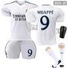 2425 Nueva camiseta del Real Madrid Mbappé n.º. Uniforme de fútbol 9, temporada 2223, traje 24-25, uniforme de Mu Huang, comercio exterior