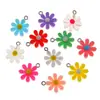 Acessórios para joias diy pingente de margarida simples e fresco de resina com argola colar brincos brincos material acessórios