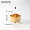 Juego de 12 Piezas de Cuenco para Salsa de Acero Inoxidable 304, Cuenco Dorado para Salsa, Plato para Condimentos, Taza para Salsa, Cuenco para Salsa de Mermelada con Cuchara