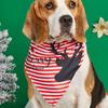 Fábrica de Origen Amazon Más Vendido Pañuelo Bandana para Gato Perro Babero Navidad