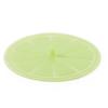 Creative laranja silicone copo tampa bonito à prova de poeira à prova de vazamento multifuncional selado tampa do copo de água