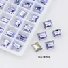 Dongzhou Diamante Cristal Morado Lavanda Para Uñas Boutique de Diamantes Fondo Puntiagudo Cristal K9 Mariposa Popular en Internet Accesorios Populares para Uñas