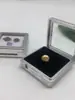 Caja de Piedra Transparente, Caja de Plástico Acrílico para Piedras Preciosas, Caja de Exhibición y Almacenamiento de Joyería, Caja de Piedra de Color para Interfaz, Caja de Diamantes Sueltos para Interfaz